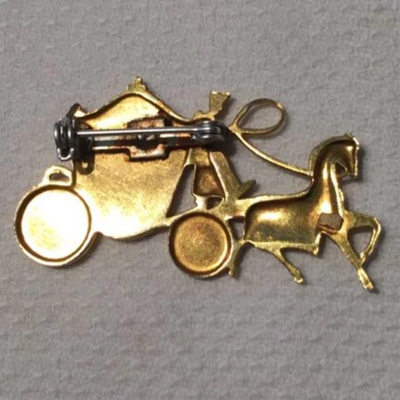 🌟HP🌟VTG Damascene Pin - Picture 5 of 6